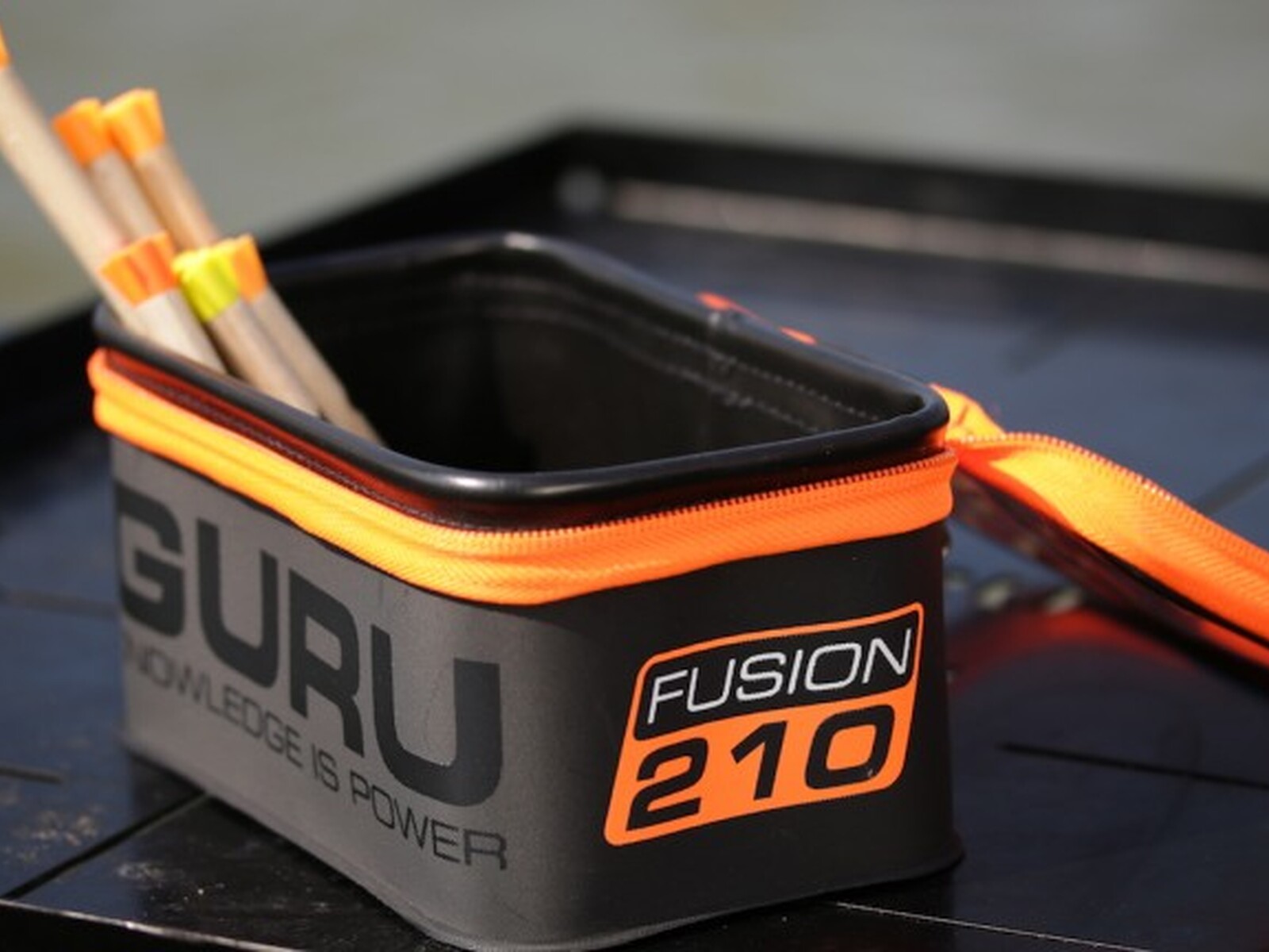 Guru Fusion 200 &amp; 300 Bait Pro Case Combo In Black